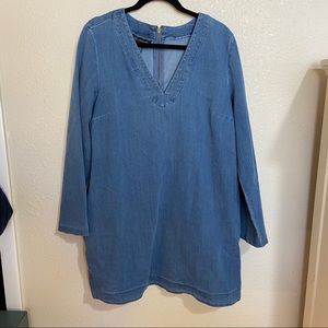 INC denim dress